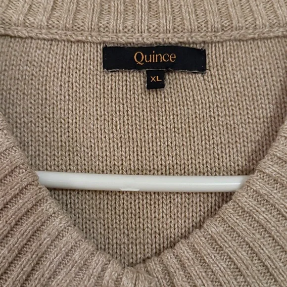 Quince 100% Cotton Cropped Cardigan - Picture 6 of 6